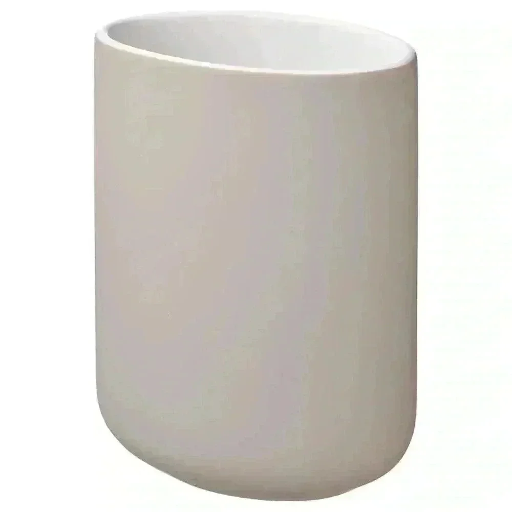IKEA EKOLN Toothbrush holder, beige ceramic